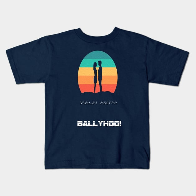 Ballyhoo! Kids T-Shirt by The Graphic Tape